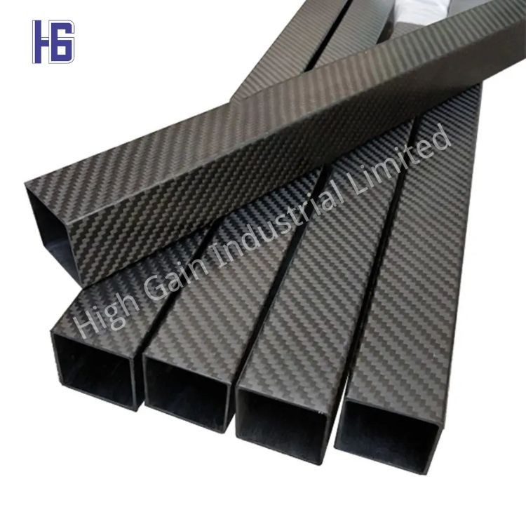 Private Label Square Carbon Fiber Tubes Private Label Square Carbon Fiber Tubes
