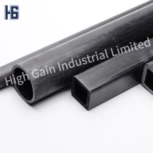 Szénszálas négyzet alakú cső