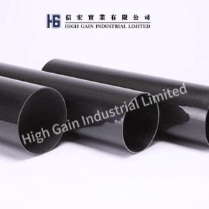 Menetes szénszálas cső